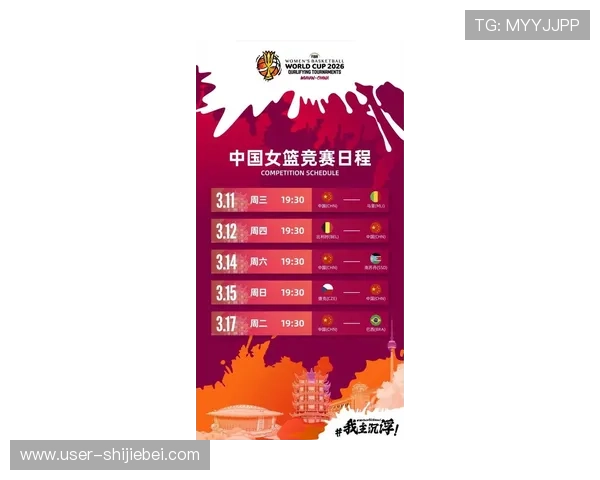 2026女篮世界杯预选赛官网比赛直播时间及观看方式全攻略